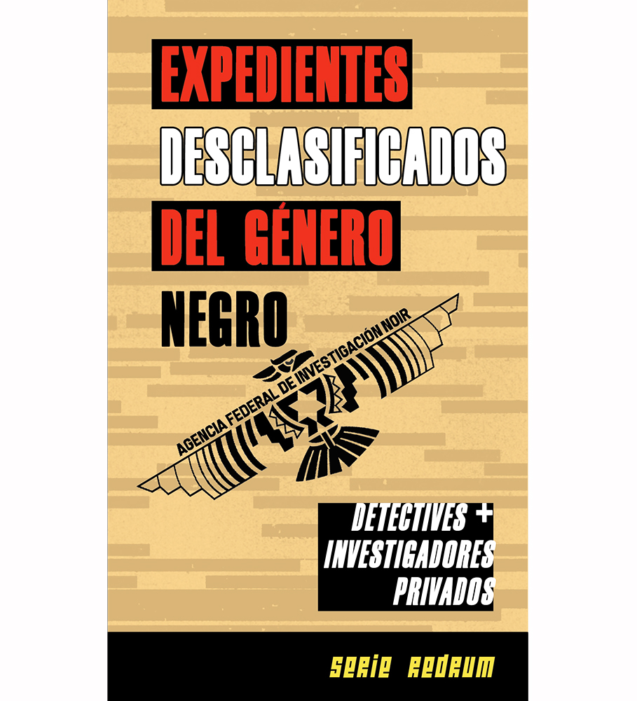 Portada de "Expedientes desclasificados del género negro" (Serie RedRum, 2024)