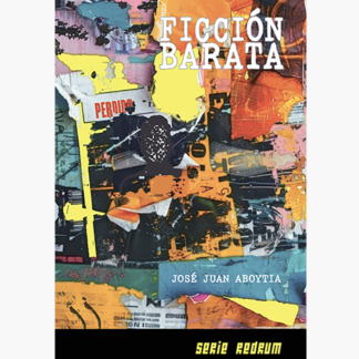Portada de "Ficción barata" (Serie RedRum, 2025)