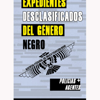 Portada de "Expedientes desclasificados del género negro" (Serie RedRum, 2025)